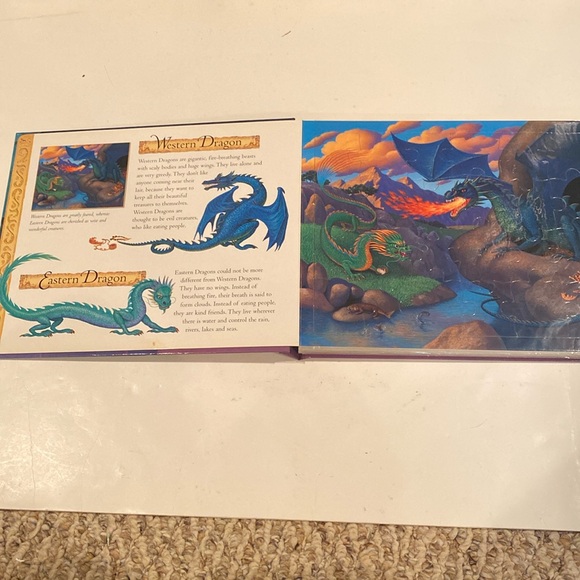 NWOT “Fantasy Beasts Jigsaw Book,” - Picture 5 of 11